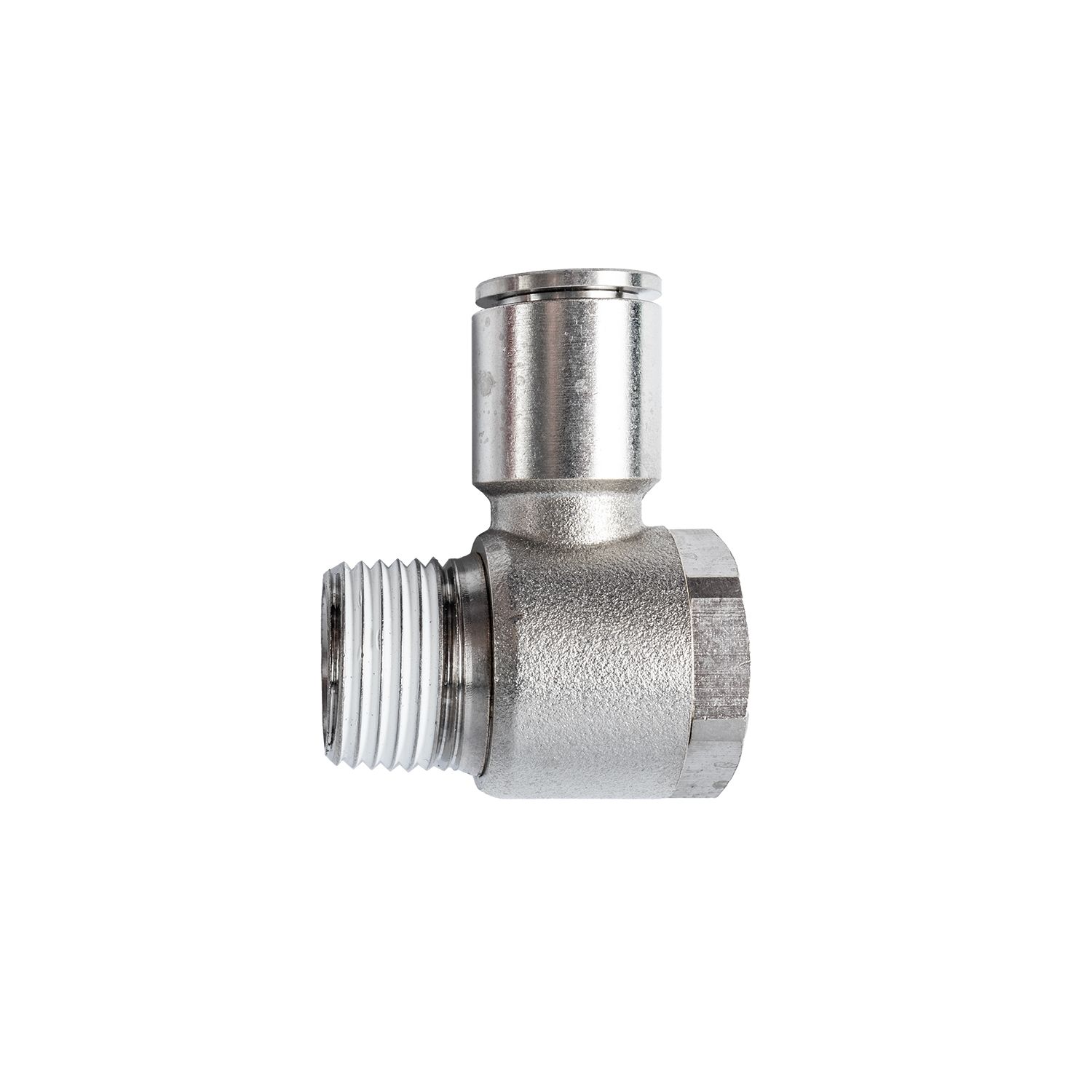 Metal Swiv. Elbow 12mm X 1/2' M